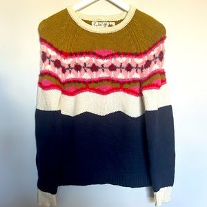 Field Flower Winter Holiday Sweater Size XS